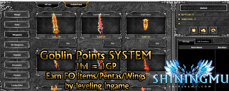 Goblin Points System