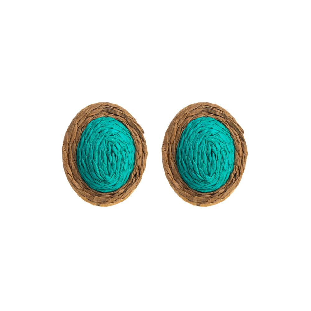 Raffia Earrings